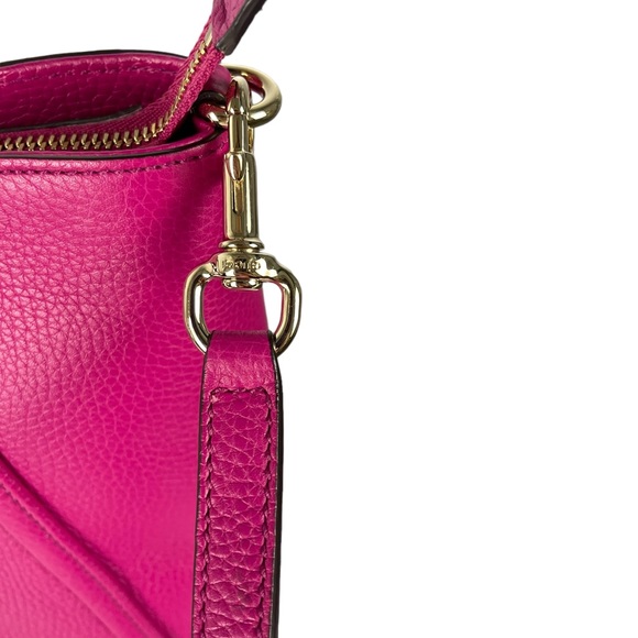 NOT FOR SALE  Soho Patent Leather Pink Satchel - Picture 6 of 12